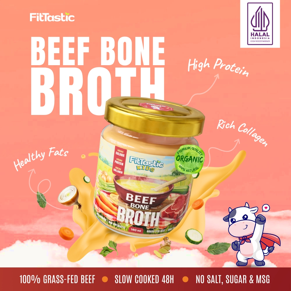 

FitTastic Beef Bone Broth - Organic 160ml