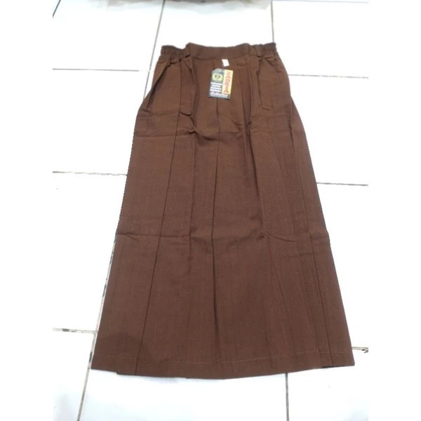 Rok Panjang Sekolah SD / Rok Panjang SD Coklat Rempel Keliling / Seragam Sekolah SD