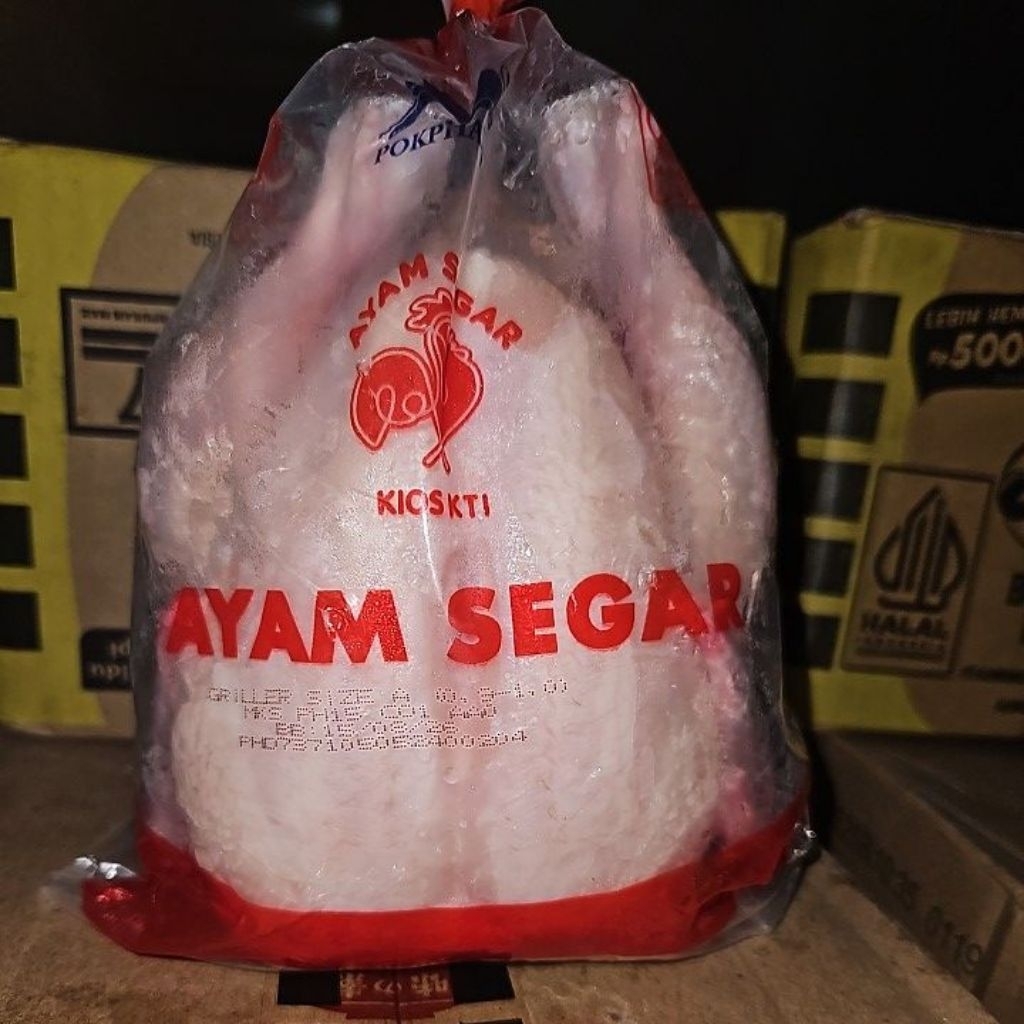 

Ayam Segar 1 Ekor Utuh 900gr Frozen Food (Khusus Instan, Chat Admin)