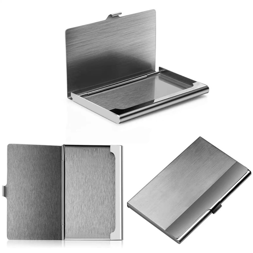 

Tempat Kartu Nama Full Stainless | Name Card Holder | Card kredit