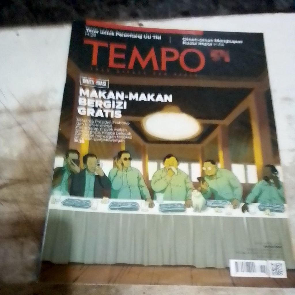 Majalah Tempo edisi 21 - 27 April 2025