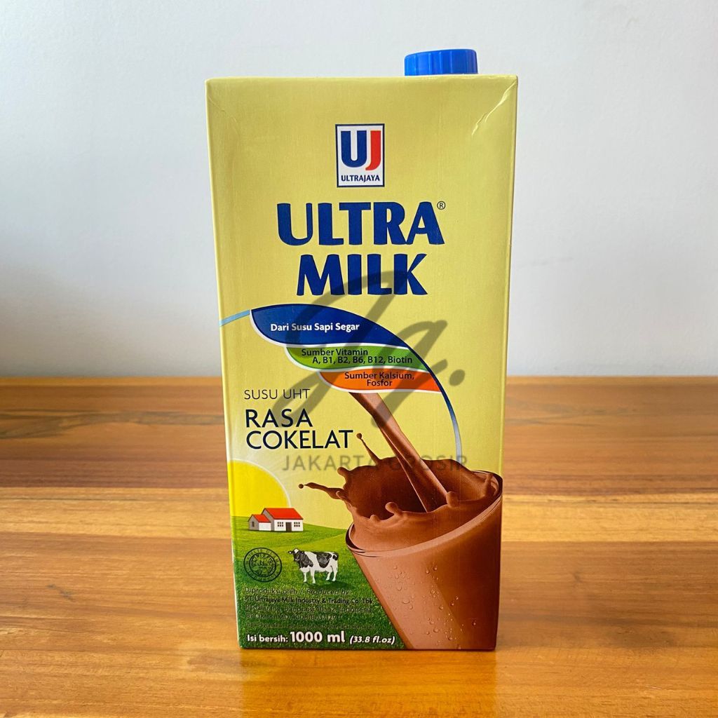 

Ultra Milk Susu UHT Coklat Kotak 1 L