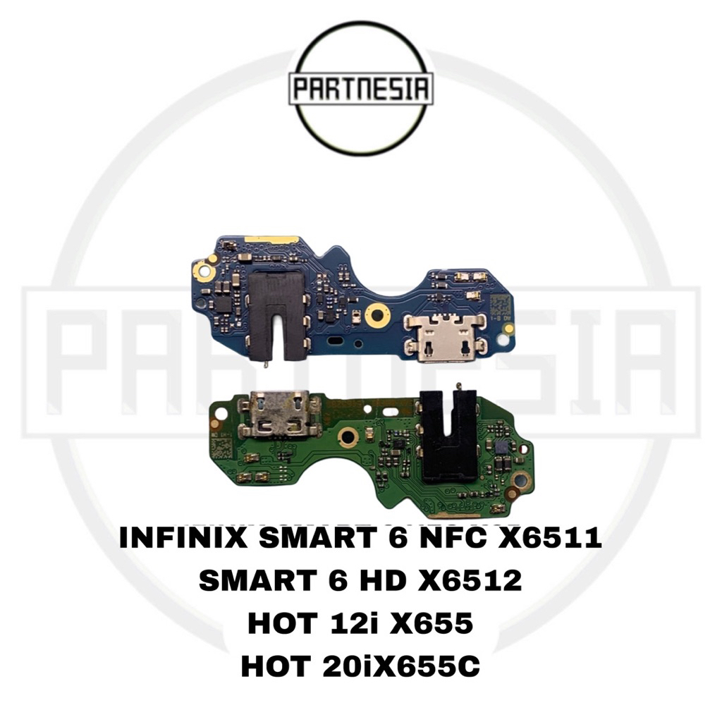 KONEKTOR CHARGER PAPAN MIC PLUG IN SUB BOARD INFINIX SMART 6 HD X6512 / HOT 12i X665 X665B / HOT 20i
