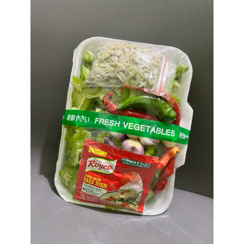 

tumis pare teri siap masak