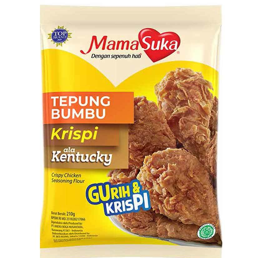

Mamasuka Tepung Bumbu krispi Serbaguna 210gr