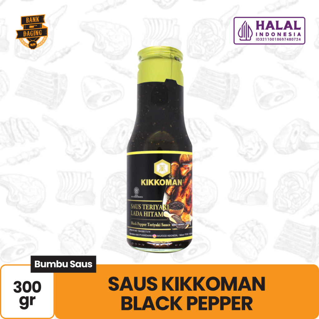 

SAUS KIKKOMAN BLACKPEPPER 300GR
