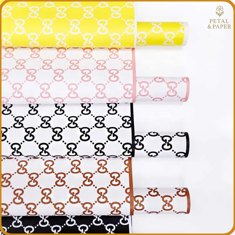 

Kertas Buket Bunga Flower Wrapping Paper Cellophane Motif Buket KB6118