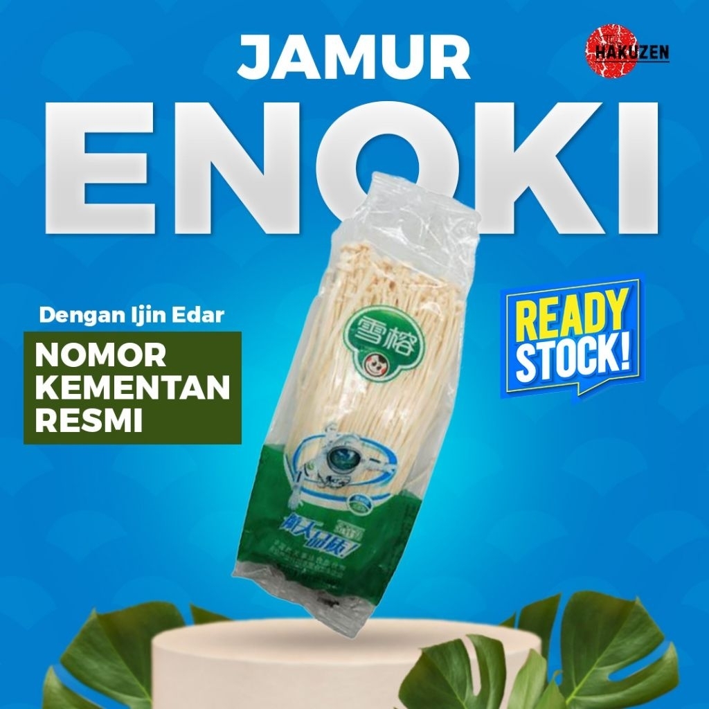 

Jamur Enoki Astronot 1 Dus Isi 50 pcs