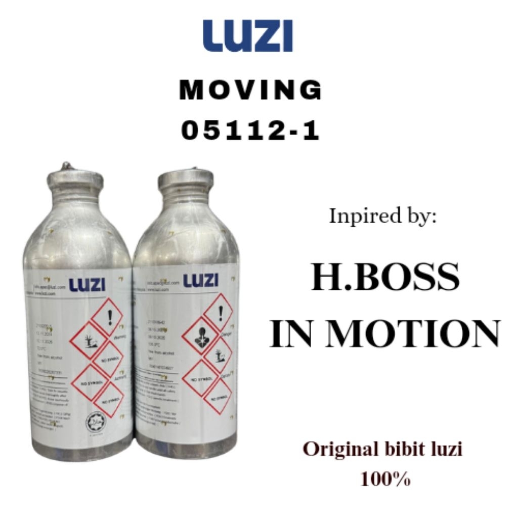BIBIT MOVING LUZI | INSPIRED BY H BOSS INMOTION | BIBIT LUZI 100ML REPACK