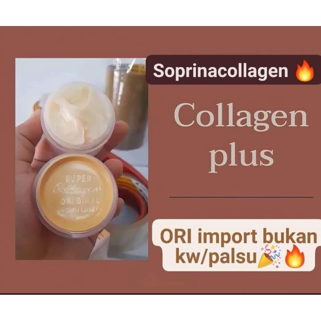 cream siang malam collagen ORI
