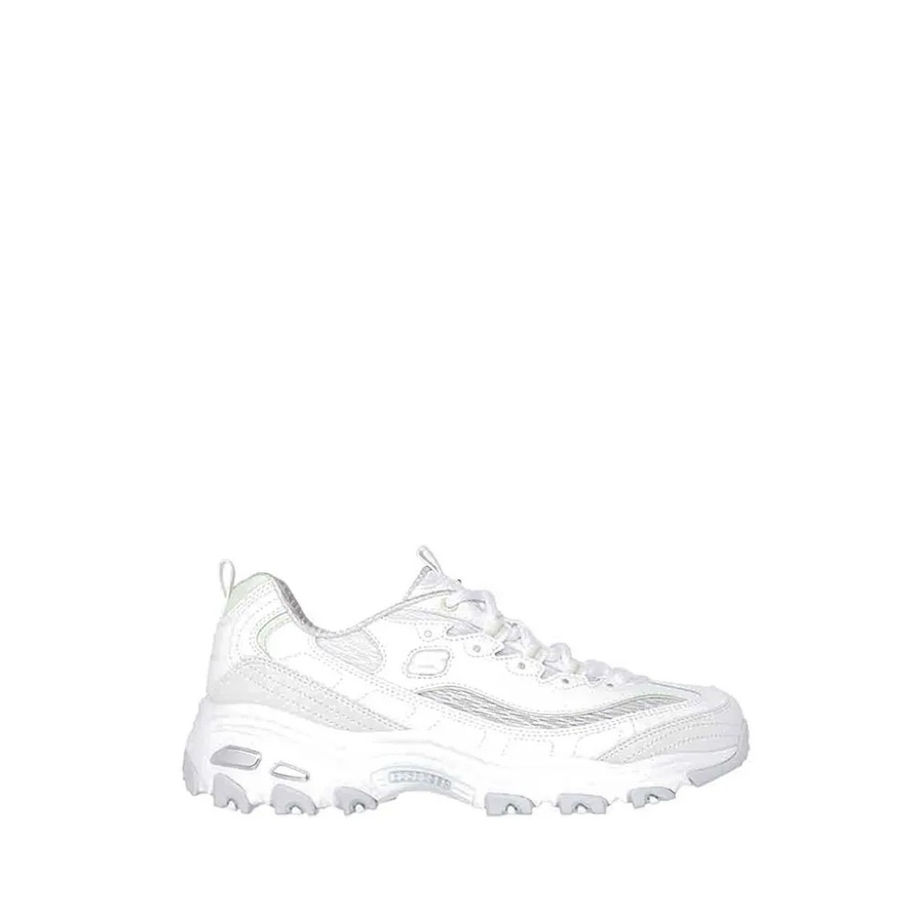 Sepatu Wanita Skechers D lites Putih Casual/Olahraga