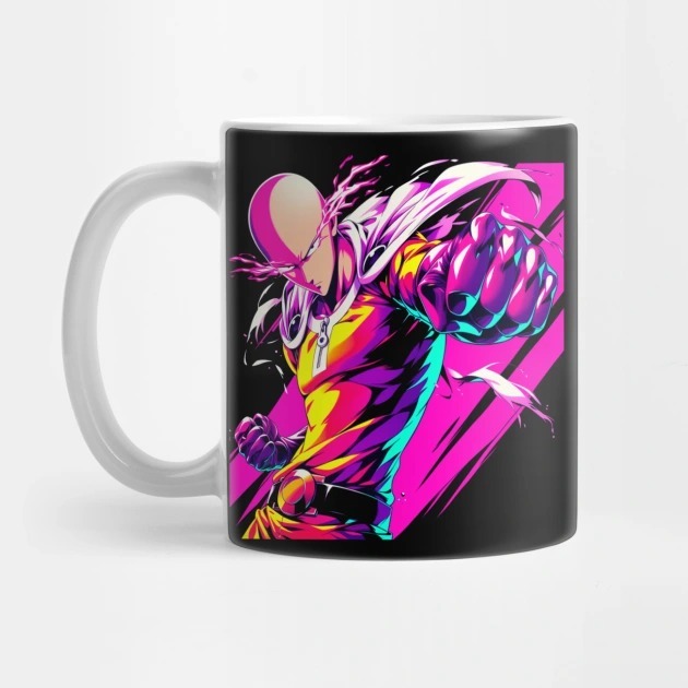 ANime saitama one punch man One Punch Man Mug