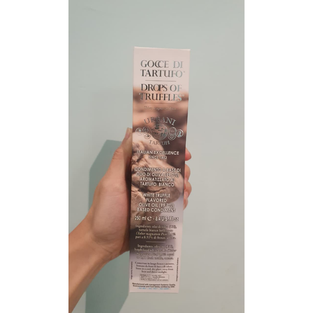 

Gocce di Tartufo Drops of Truffles White Truffle Flavored Olive Oil