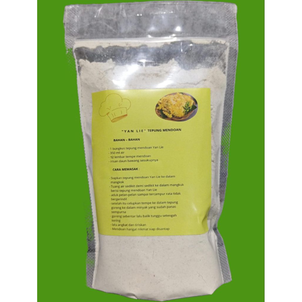 

Tepung Mendoan YAN LIE Tepung Mendoan instan khas Ngapak