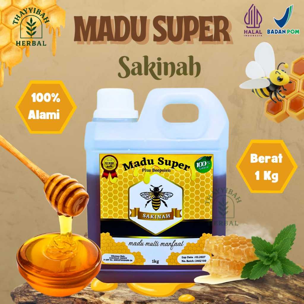 

Madu Super Plus Beepolen Sakinah 1 Kg