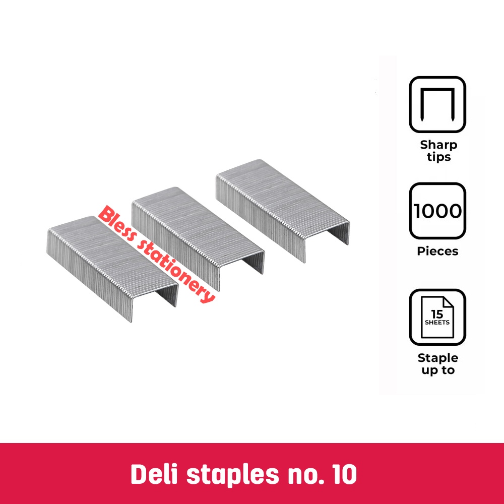 

isi staples no 10 isi stapler kecil refill staples ukuran 10 staple wire isi stapler HD-10