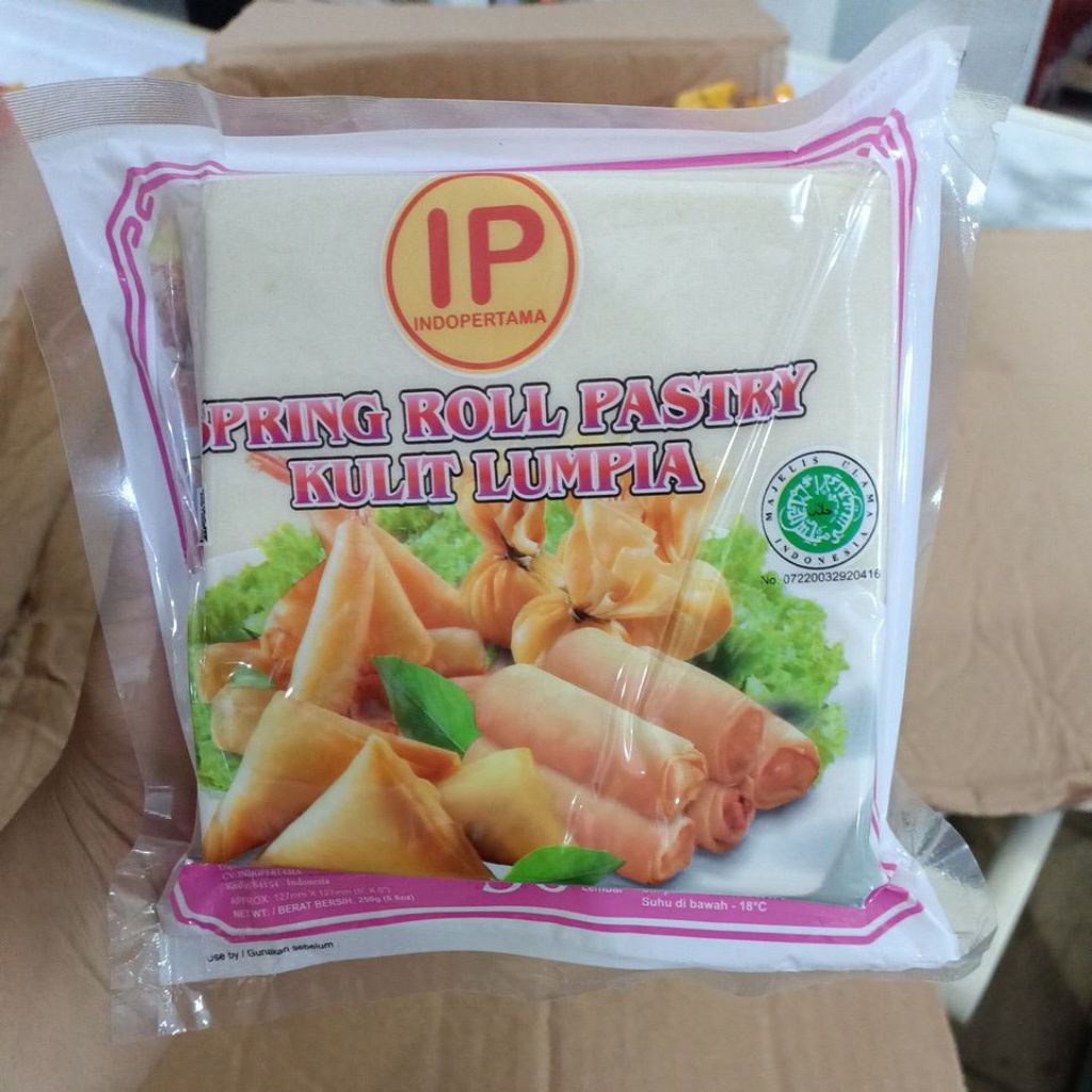

(IP) indopertama, kulit lumpia isi 50 sheats