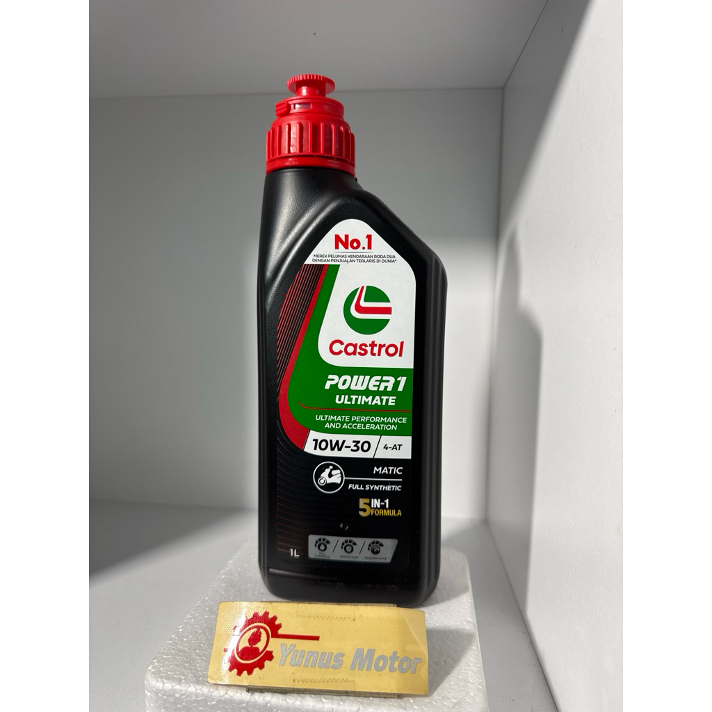 Oli castrol power 1 ultimate matic 10W-30 1 Liter