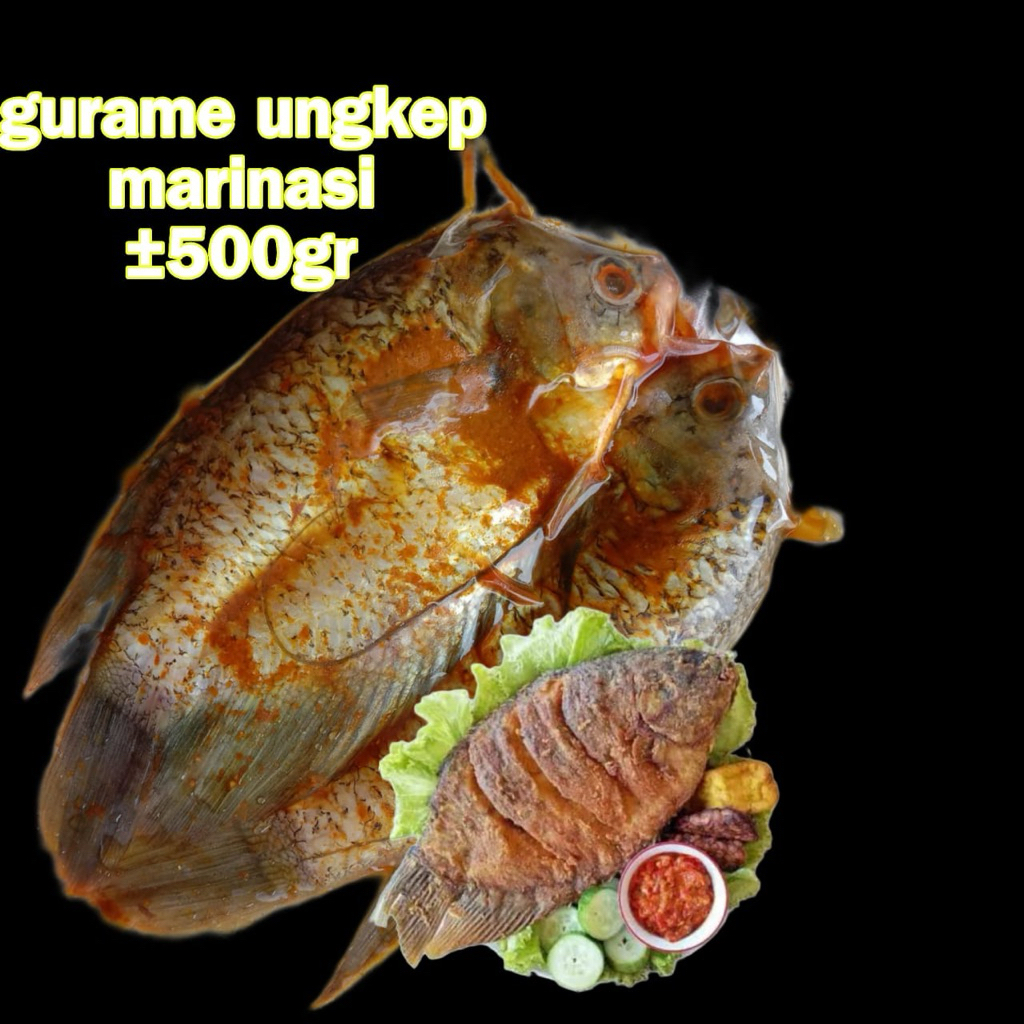 

Gurame ungkep marinasi 500gr isi 2