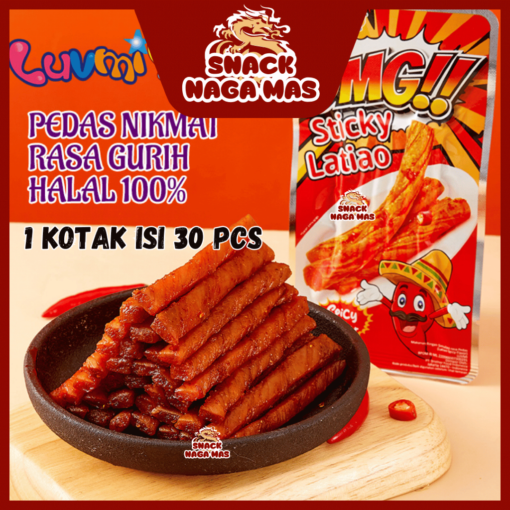 

LUVMI OMG STICK CEMILAN PEDAS [1 BOX ISI 30 PCS]