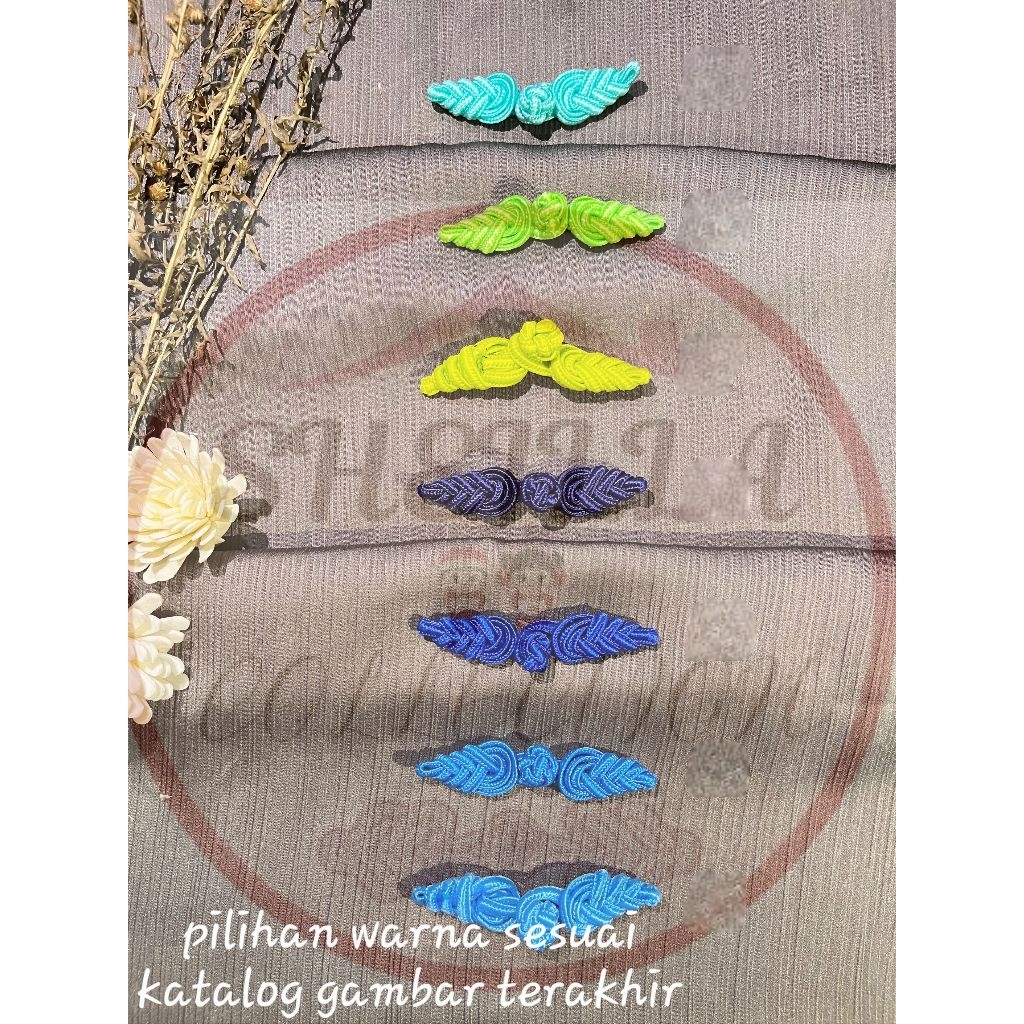 kancing shanghai daun 1 lusin