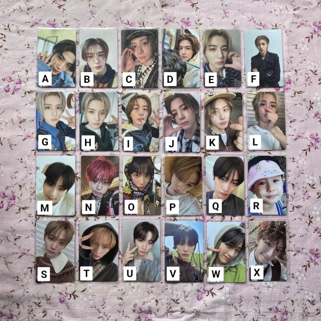 Official Photocard Boynextdoor No Genre leehan woonhak taesan kakao talk (kkt) pob board game ver me
