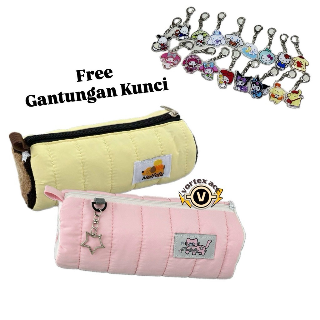 

KOTAK PENCIL LUCU KOREA + FREE GANCI TEMPAT PENSIL ROLLCAKE AESTHETIC BAHAN PREMIUM SB-2