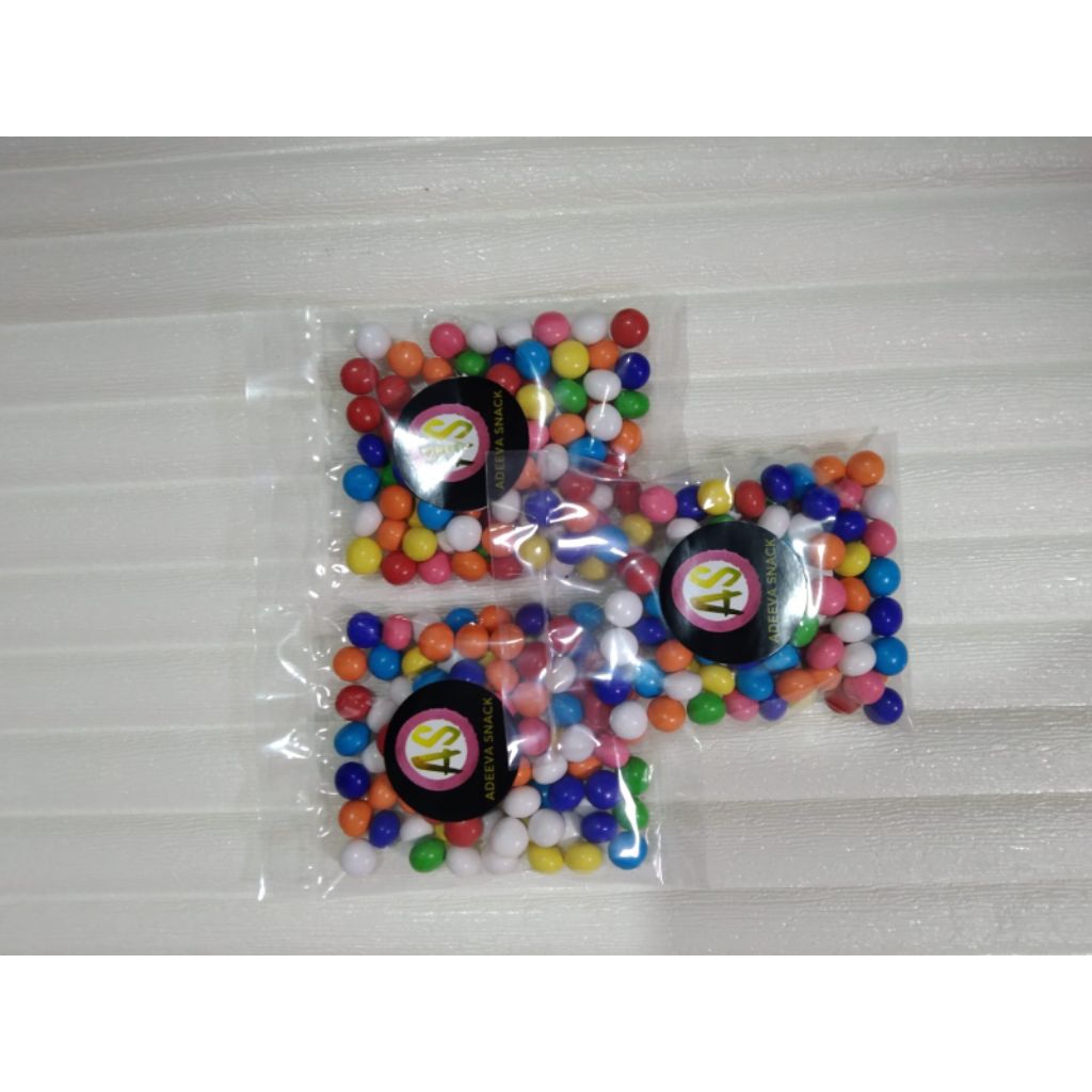 

biskuit bola pelangi