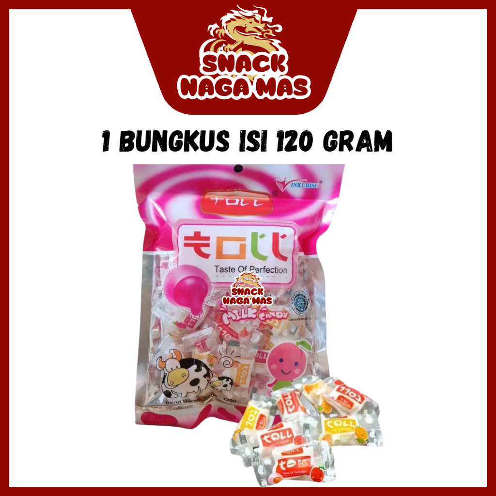 PERMEN SUSU TOLL MILK CANDY TOLL 120 GRAM