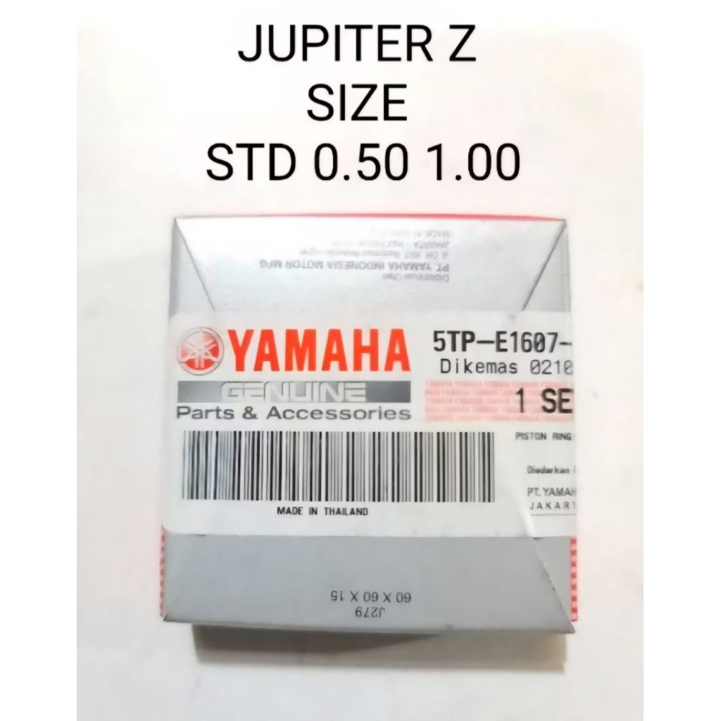 RING PISTON JUPITER Z BURHAN VEGA NEW ORIGINAL
