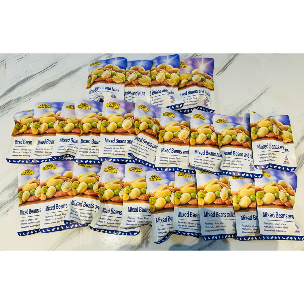 

Guin Yum Mix Bean and Nuts BUY 15 FRE 10