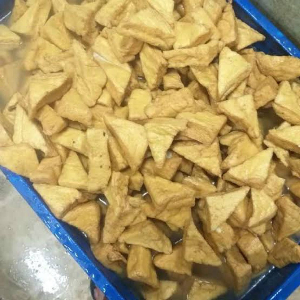 

tahu kulit segitiga / keranjang sayur bekasi