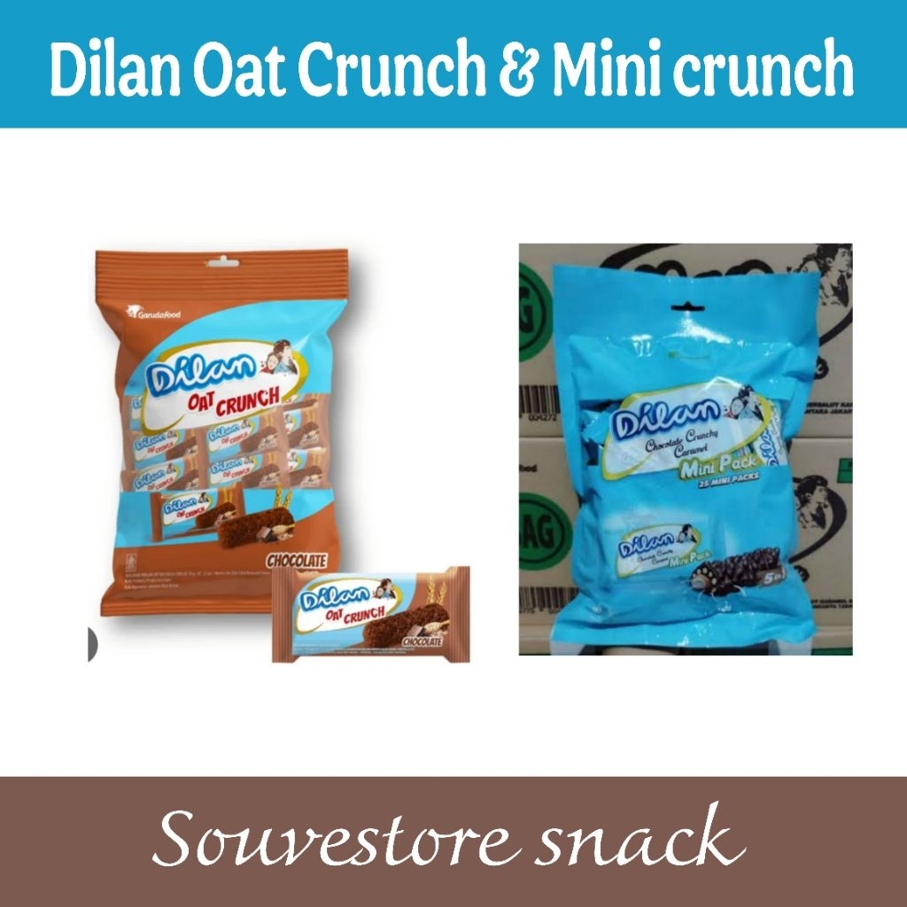 

Dilan Bag Crunchy Dilan Bag Oat isi 25pc