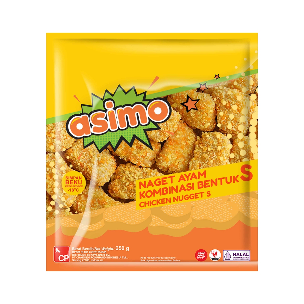 

Asimo Chicken Nugget 250 gr Frozen Food Bandung