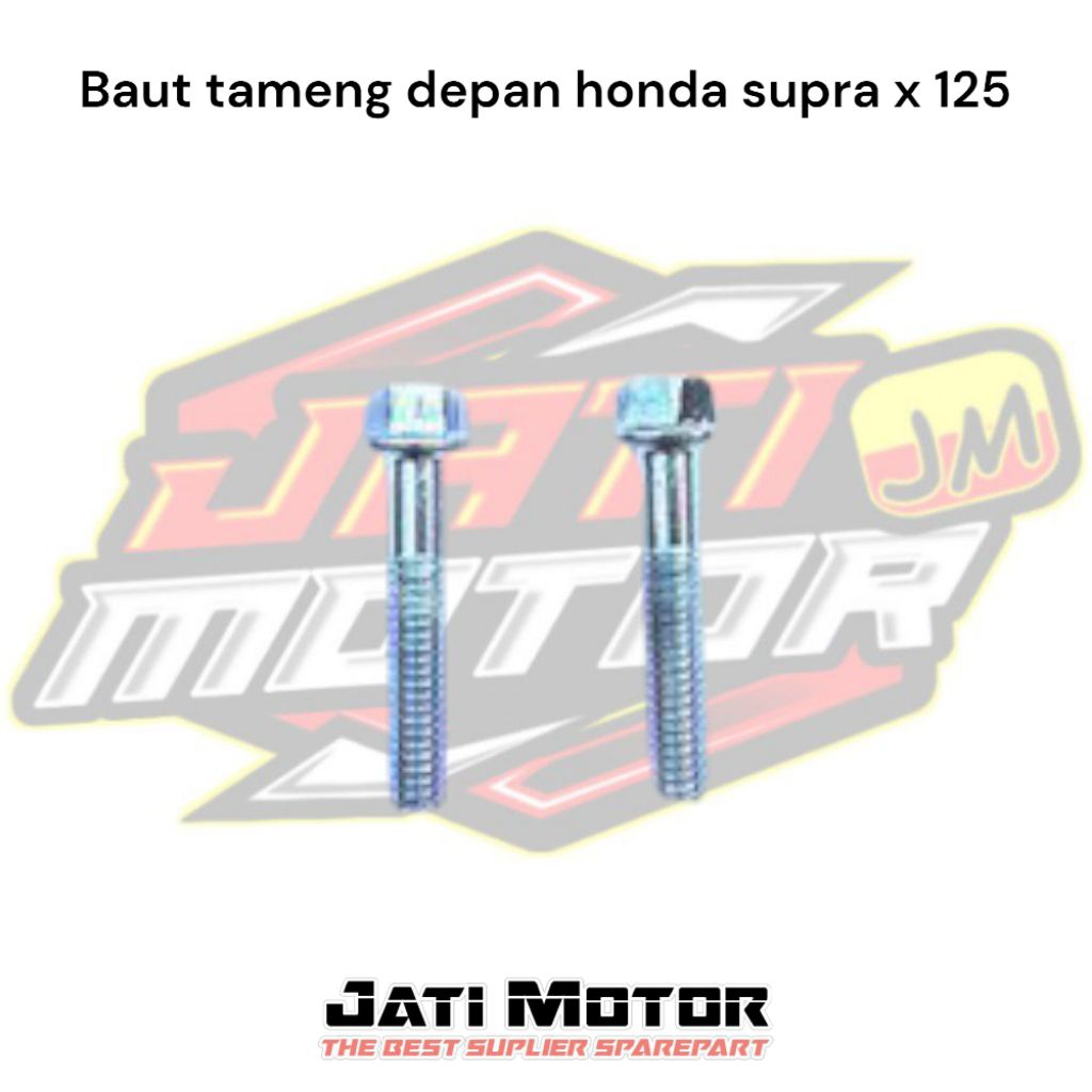 Baut tameng depan honda supra x 125