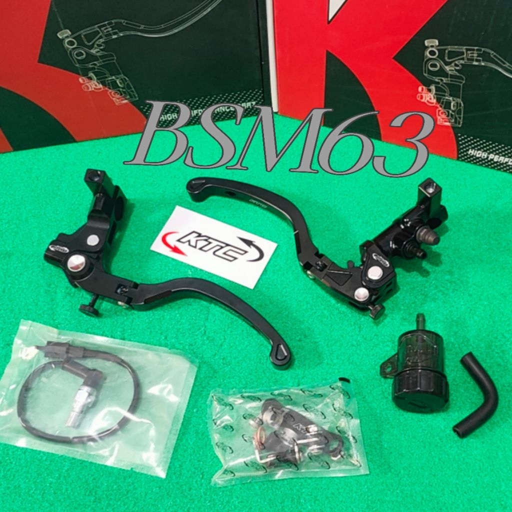 Master Rem Kopling Ktc Racing Up 105 17mm / Master Rem Ktc Cnc + Switch Rem Belakang universal