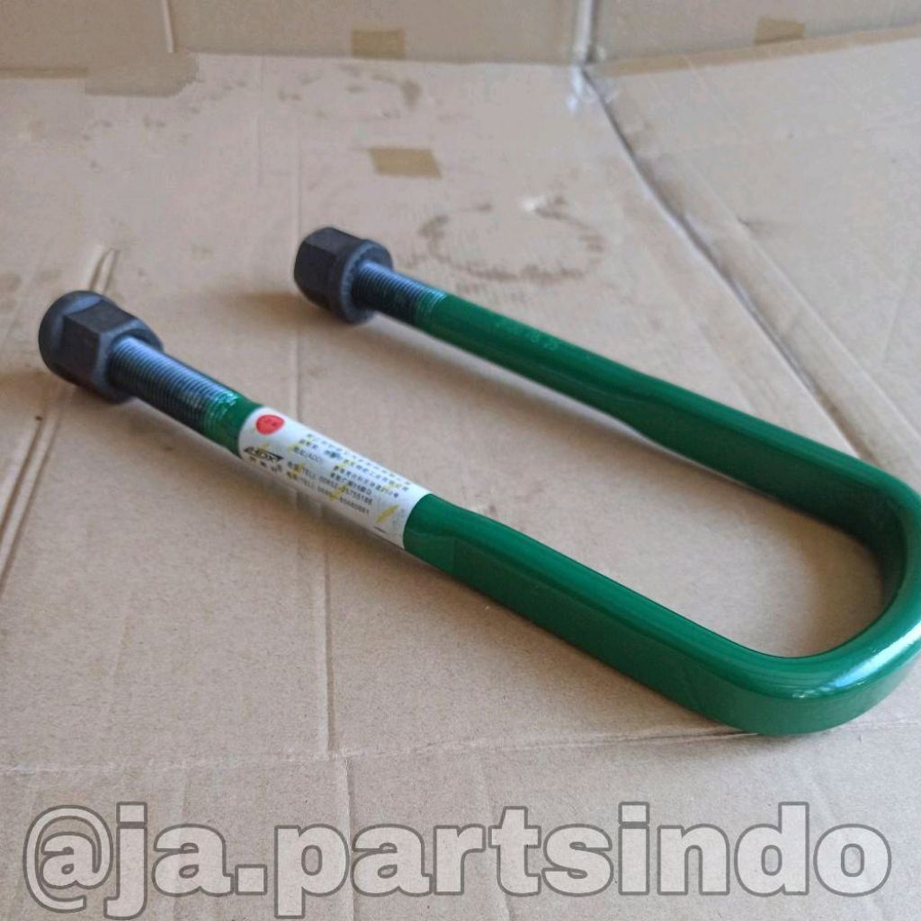 20*220 U-Bolt & Nut (Length 22cm) sparepart suku cadang truck Howo Sinotruk