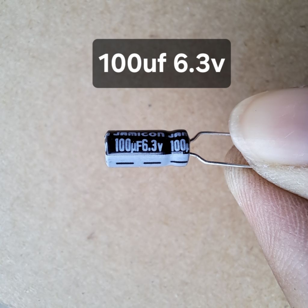 Elco 100uf 6.3v Elko 100uf/6.3v