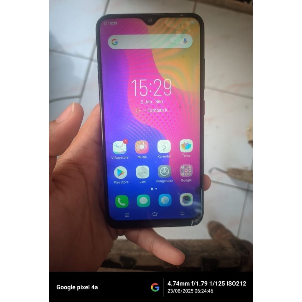 Hp second layar pony murah 200 ribuan(Vivo y91c)