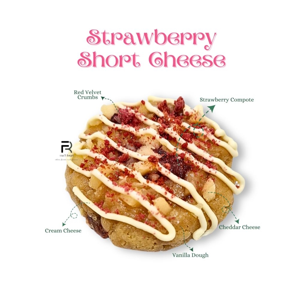 

Soft Baked Cookies Strawberry Short Cheese