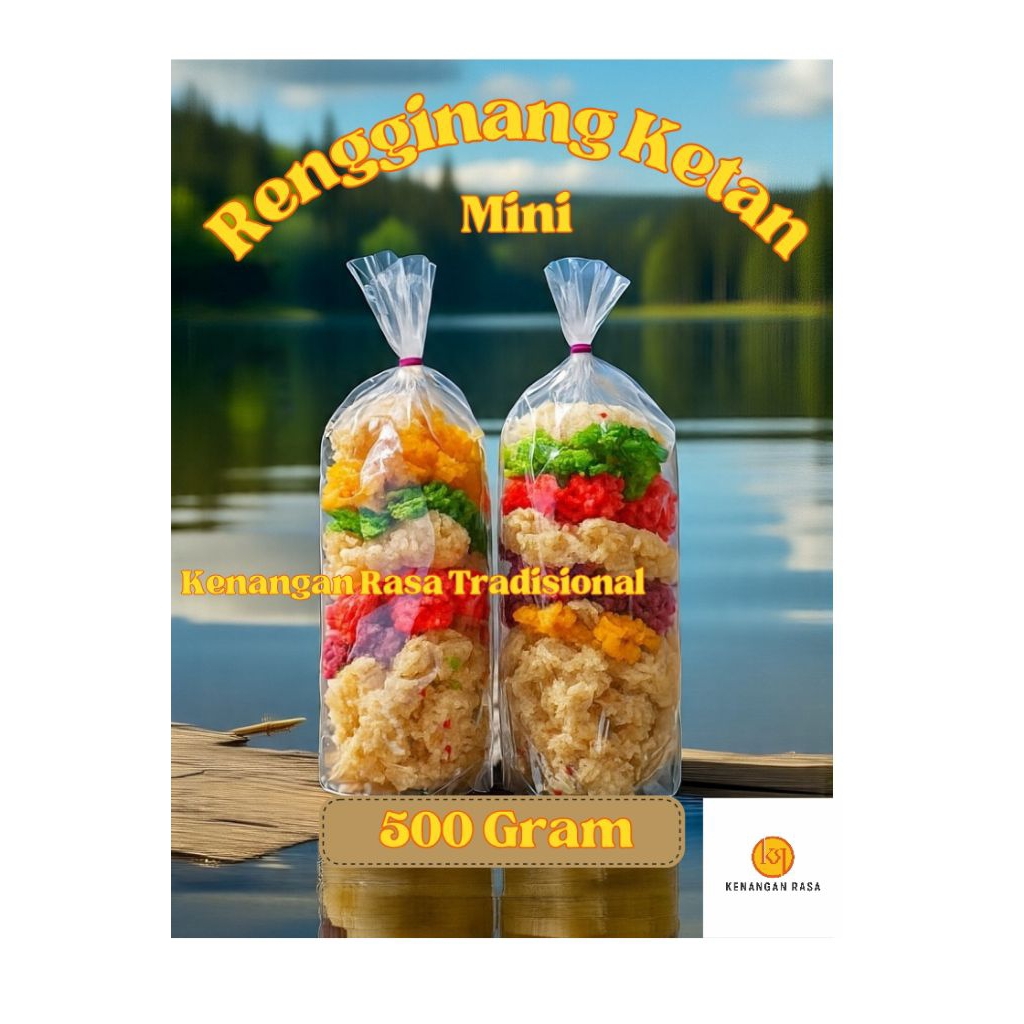 

Rengginang Ketan Mini Mentah 500gr – Cemilan Gurih Renyah, Oleh-oleh Khas Tradisional
