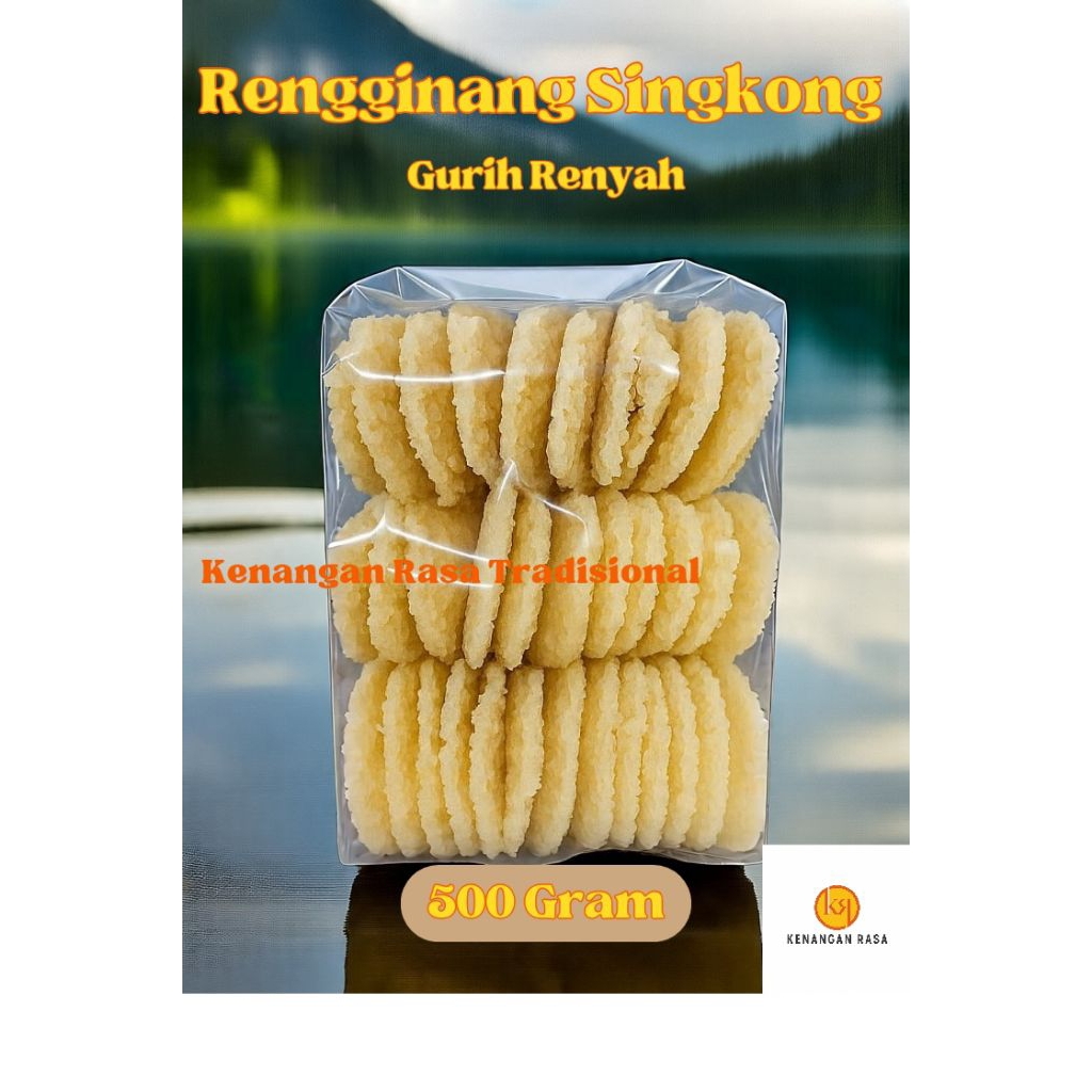 

Rengginang Singkong Mentah 500gr – Cemilan Renyah Gurih, Oleh-oleh Khas Tradisional