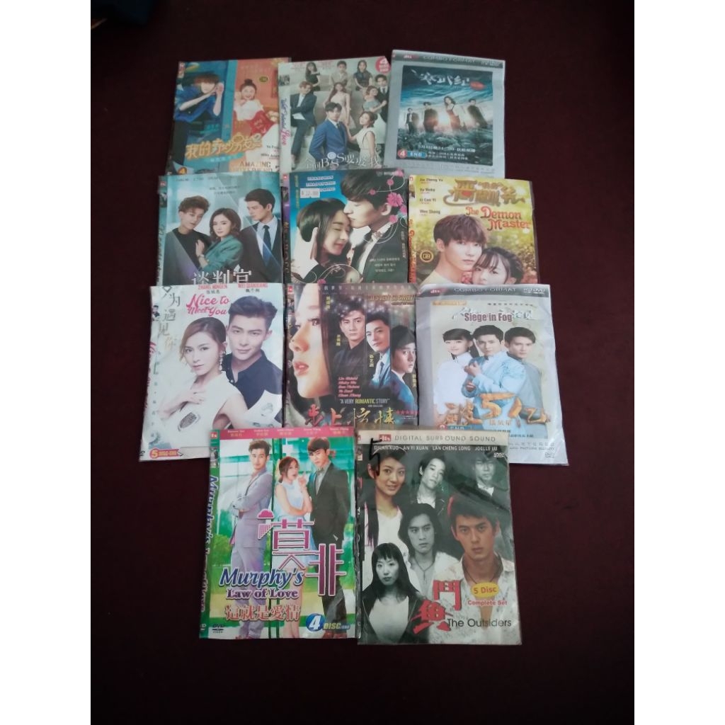 (PRELOVED) Kaset DVD Chinese Drama Modern