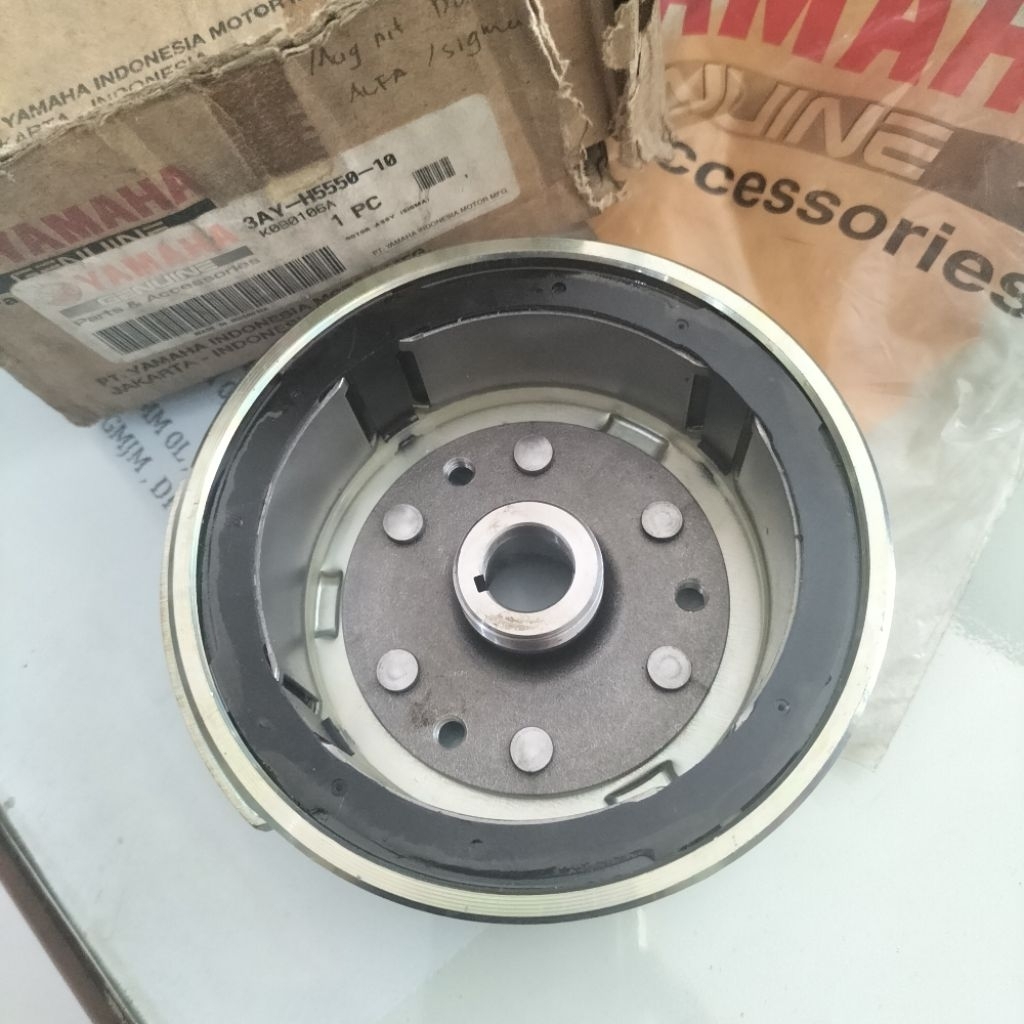 MAGNIT MAGNET ALFA SIGMA CHAMP DOUBLE STATER ORIGINAL YAMAHA YGP ASLI NOS