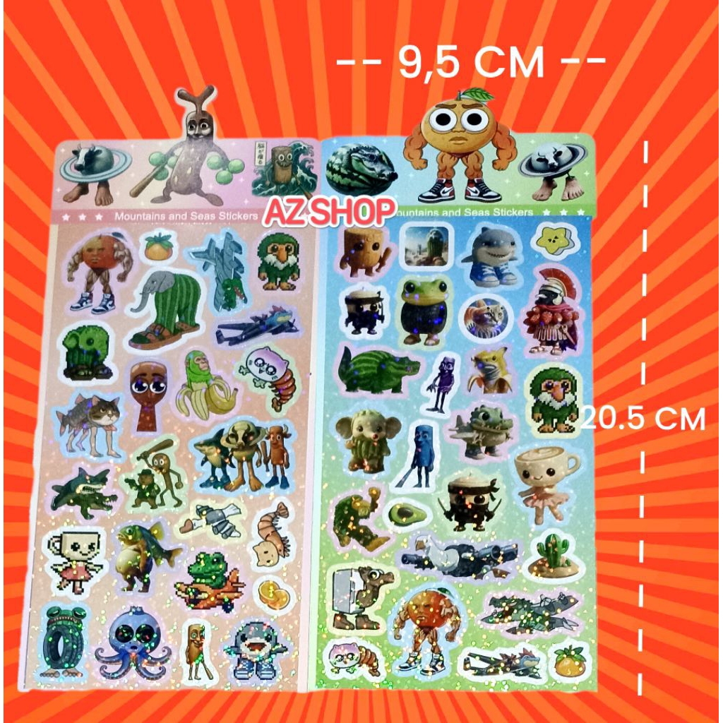 

STICKER HOLOGRAM ANOMALI TUNG TUNG TUNG SAHUR