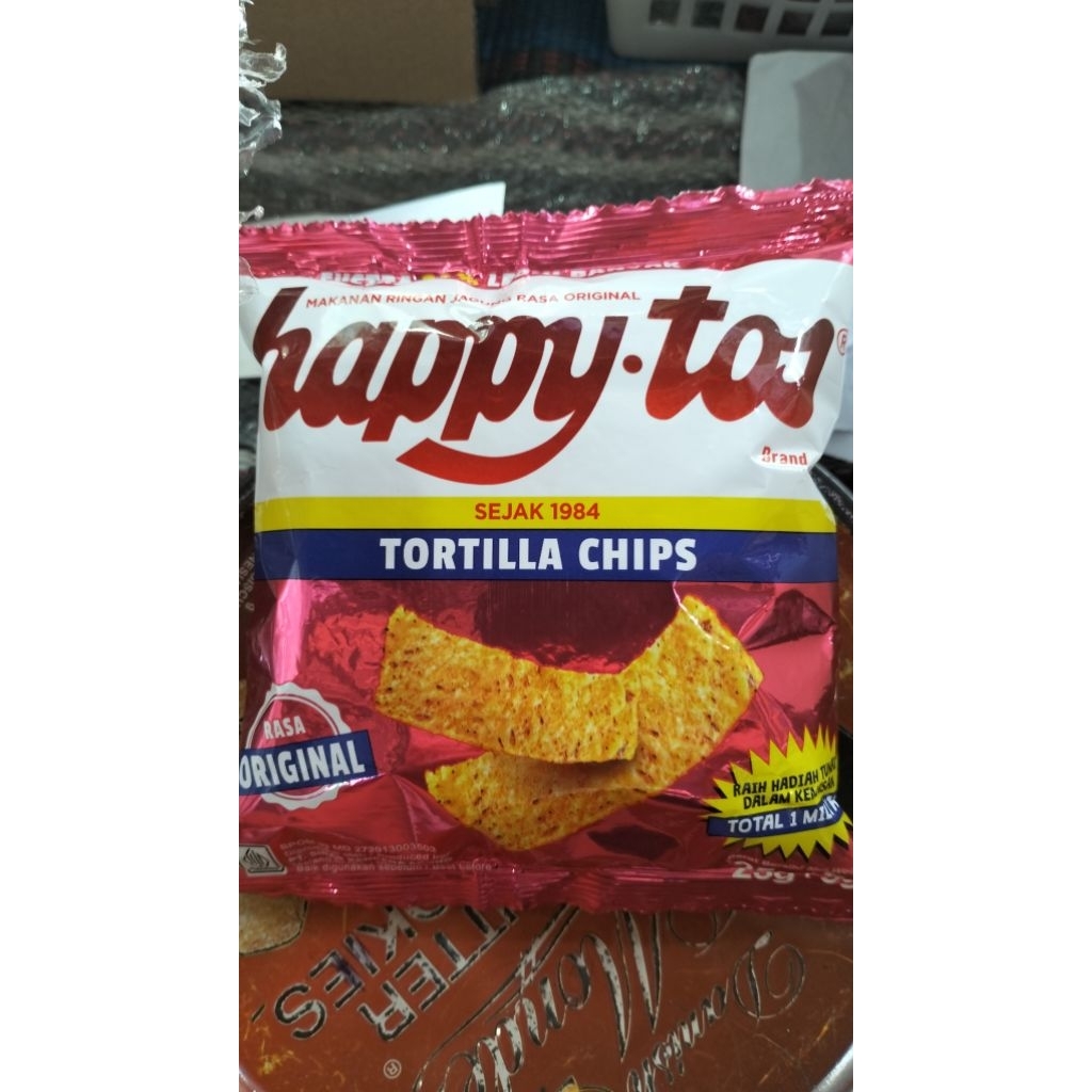 

Happy TOS 25gram 1 renceng isi 10 pcs