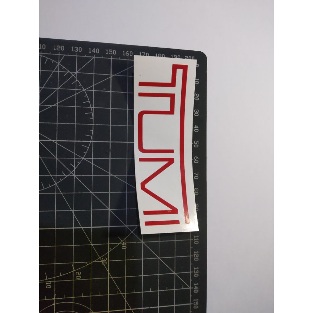 

stiker cutting tumi