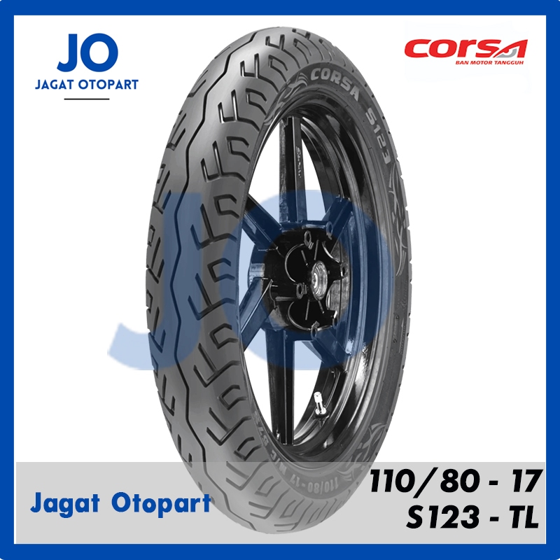 Corsa S123 110/80-17 Ban Motor Tubeless