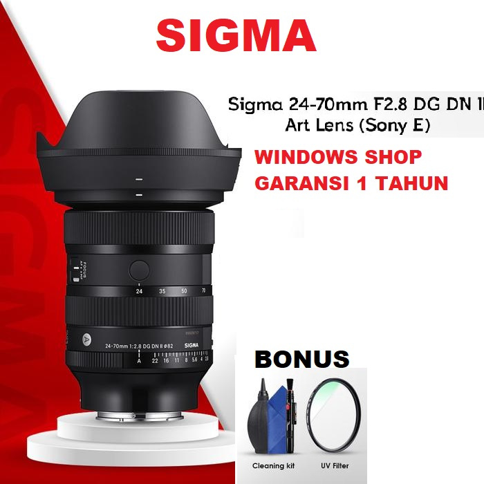 Lensa Sigma 24-70mm F2.8 DG DN - For Sony