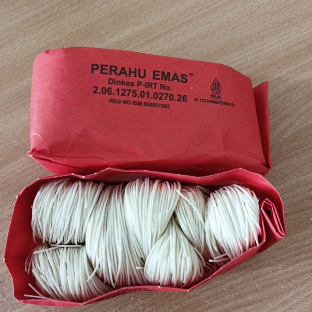 

Misua Cap Perahu Emas (100 Gr)